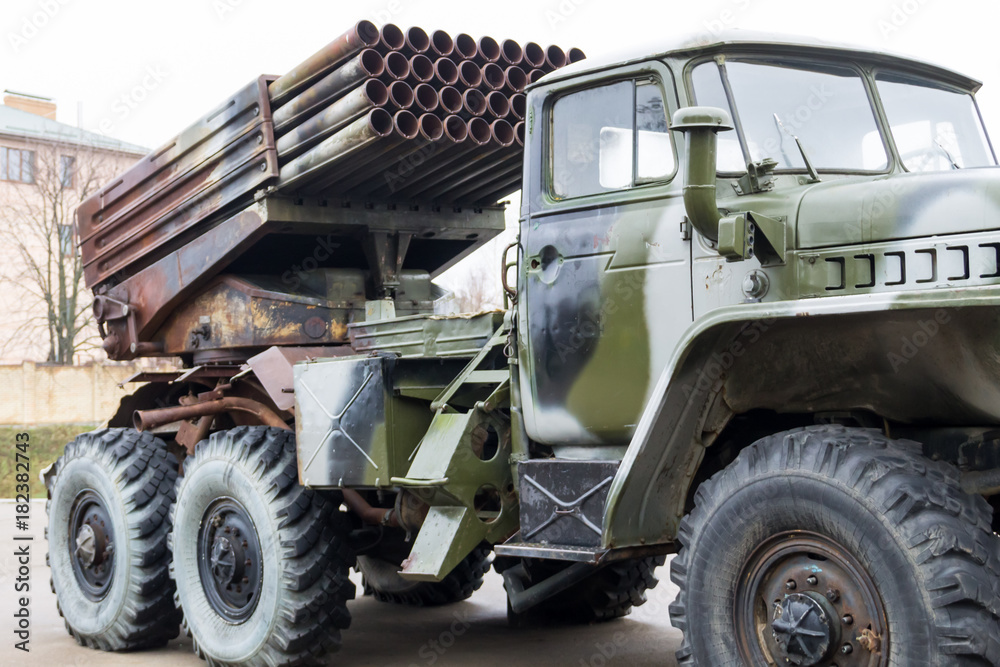 Regimental multiple launch rocket system