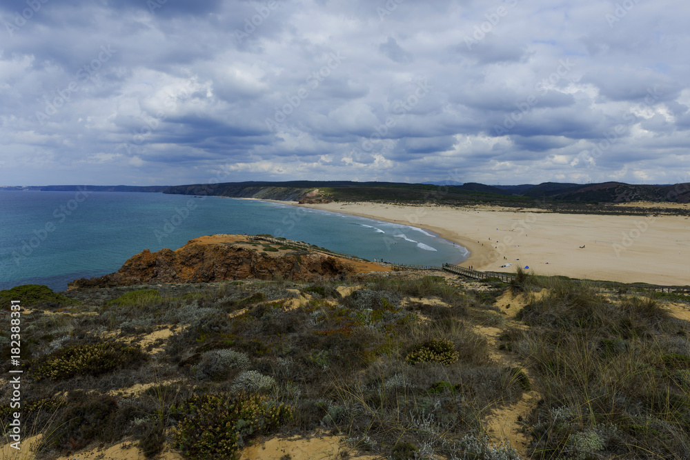  Küstenabschnitt in Carrapateira, Algarve