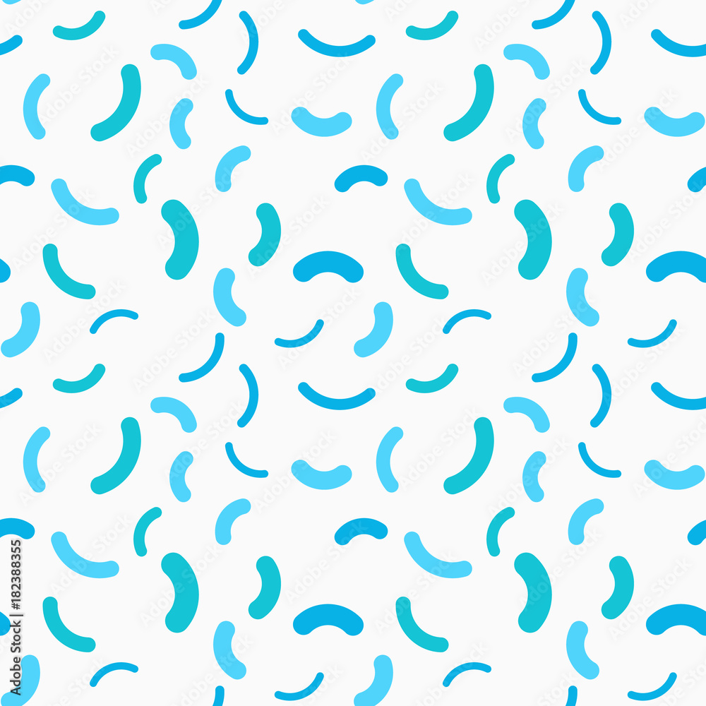 Probiotics vector creative seamless pattern