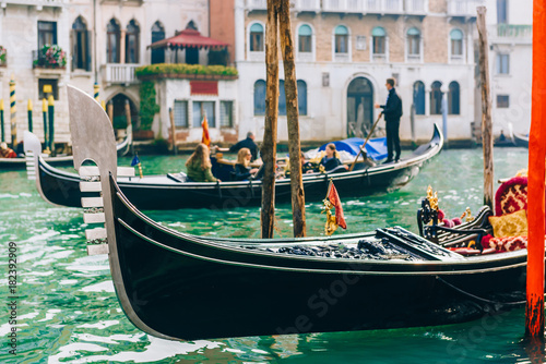 Gondola on the Grand canal of Venice © omelnickiy