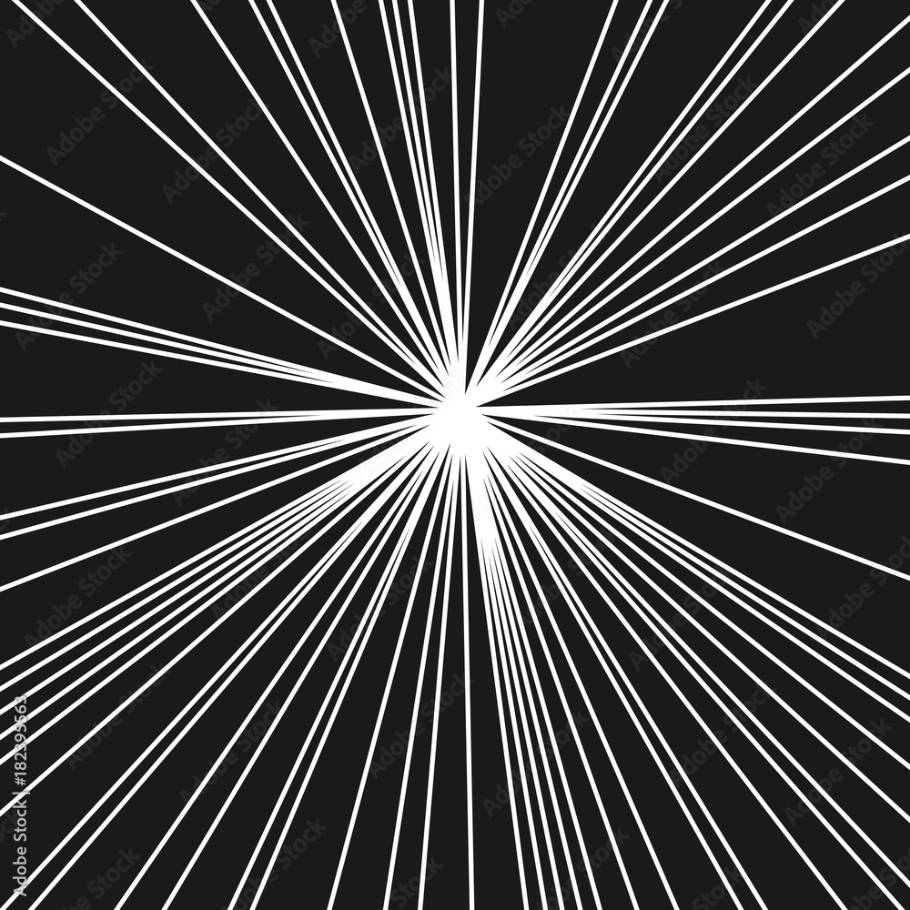 Obraz premium Abstract Rays of Light and Background