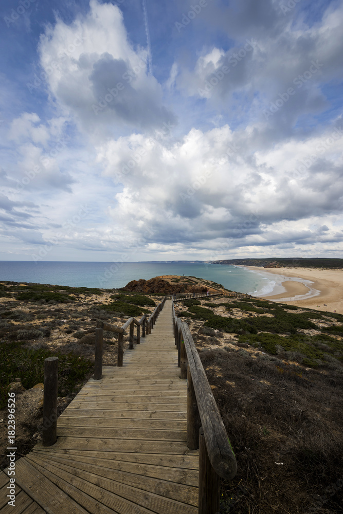  Küstenabschnitt in Carrapateira, Algarve