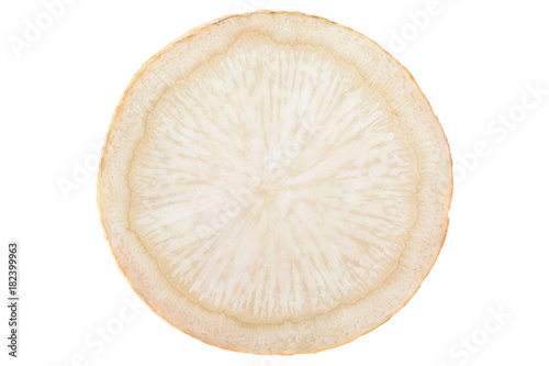 Parnsnip round slice