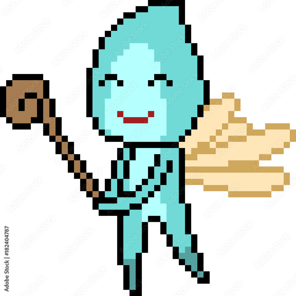 vector pixel art fairy vector pixel art fairy