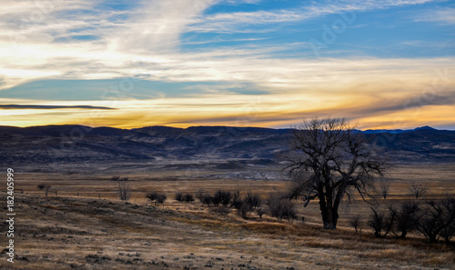 A Wyoming Evening Sunset