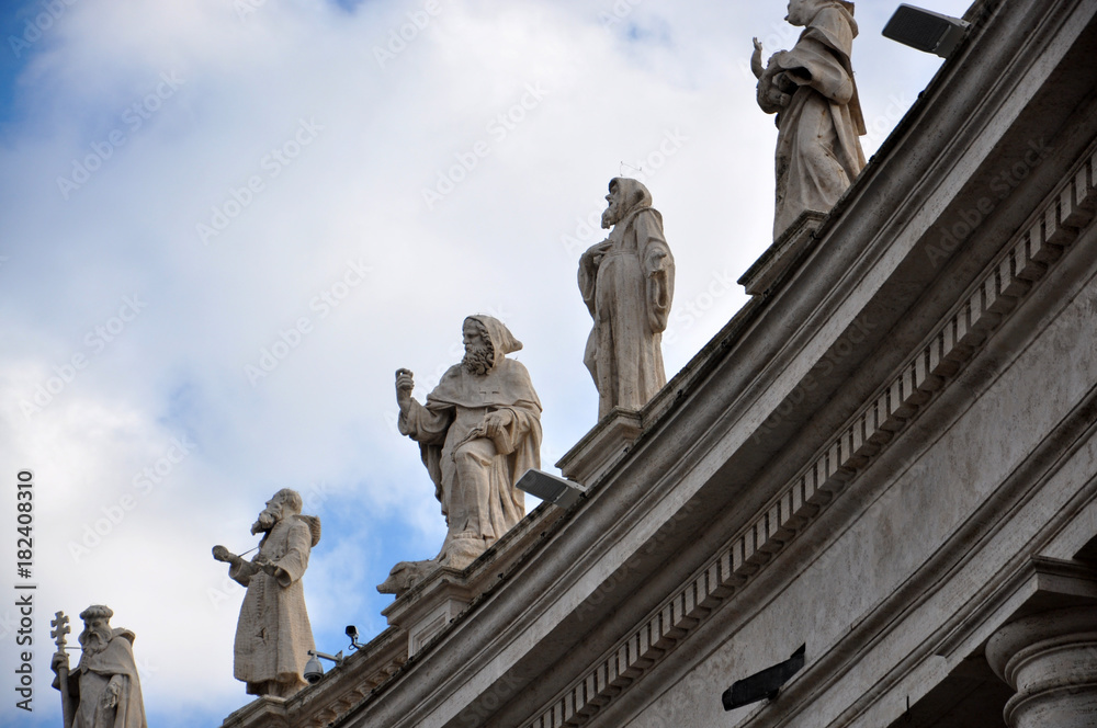 Vatican city sculptures