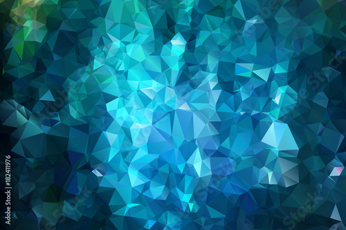 Polygonal colorful pattern of triangles. Geometric gradient background. Triangular design for web, business template, brochure, card, poster, banner design.