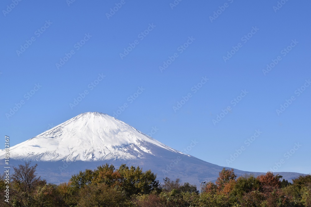 Mt.Fuji which is seen from Gotemba City