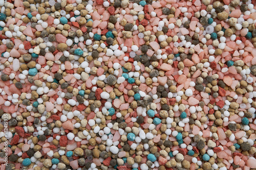 NPK , fertilizer colorful tone