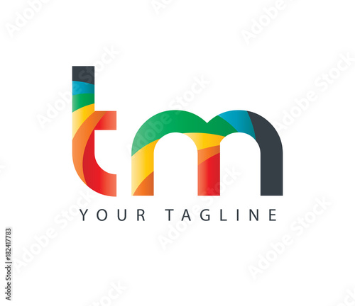Initial Letter TM Design Logo