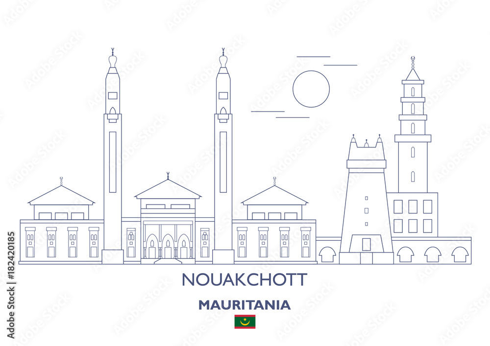 Nouakchott City Skyline, Mauritania