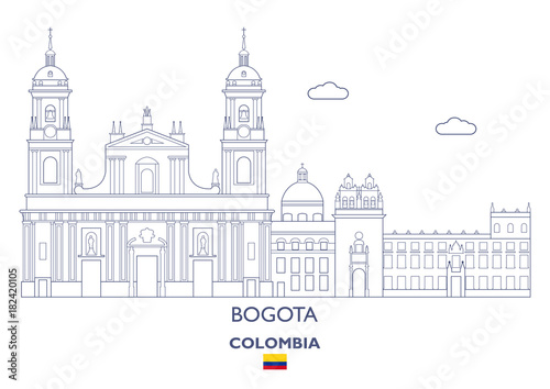 Bogota City Skyline, Colombia