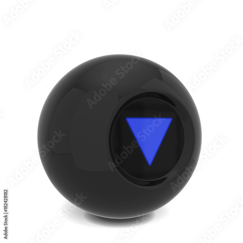 Magic black ball