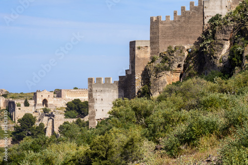 Castillo de Sagunto. Valencia. Espa  a