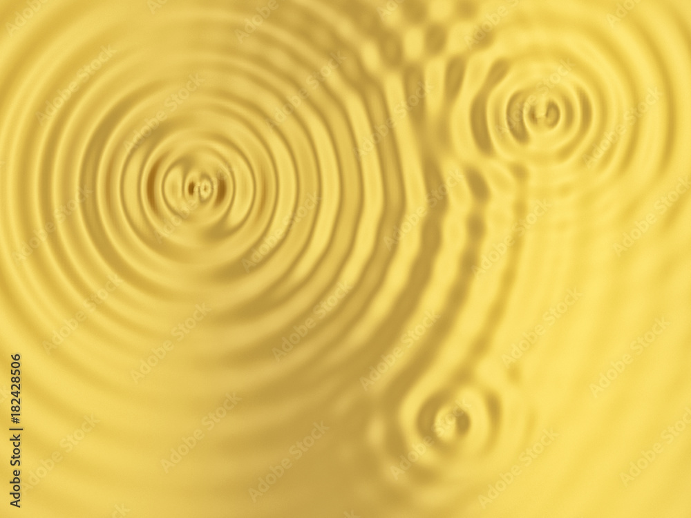 Golden rippled surface Golden rippled surface