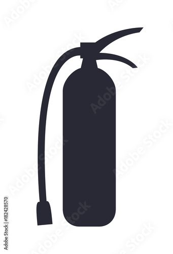 Fire Extinguisher Isolated Vector illustration