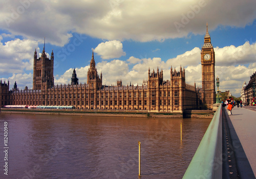 Houses of Parliament, Westminster, London photo