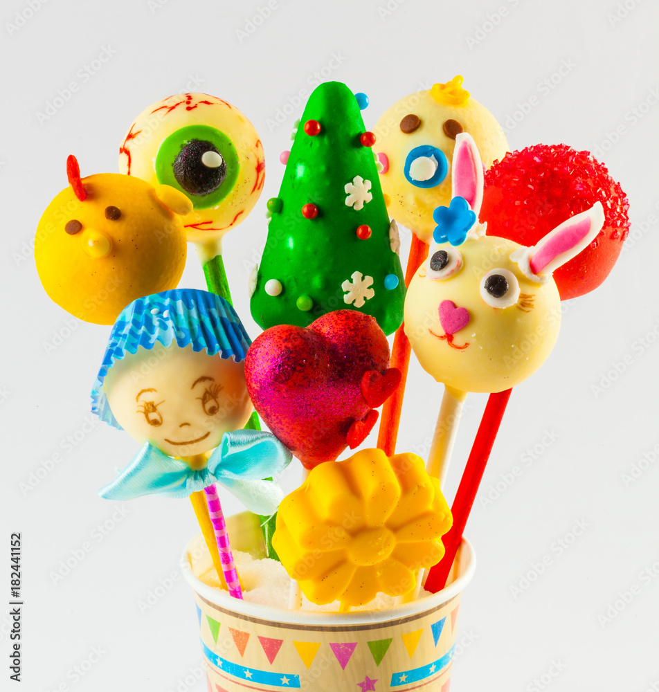 Fototapeta premium Cake pops