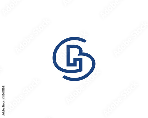 Free Download GB BG Letter Logo Icon 3 - GFXLoad