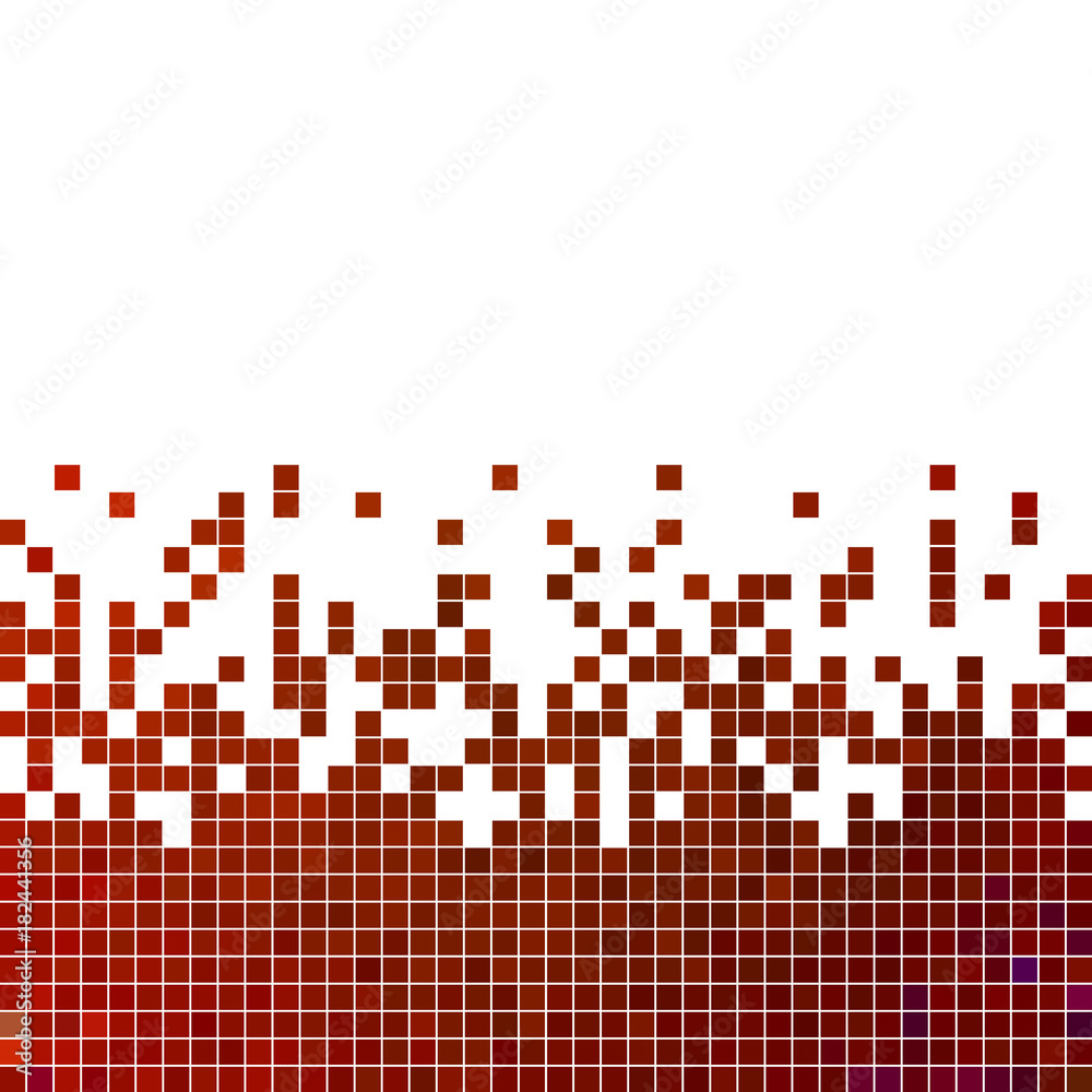 Fototapeta premium abstract vector square pixel mosaic background