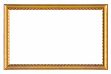 Golden frame for paintings, mirrors or photos