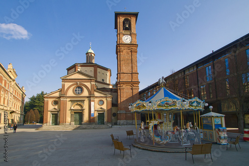 Legnano con Basilica di San Magno Lombardia Italia Europa