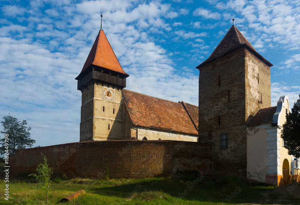 Fortified church of Brateiu, Romania