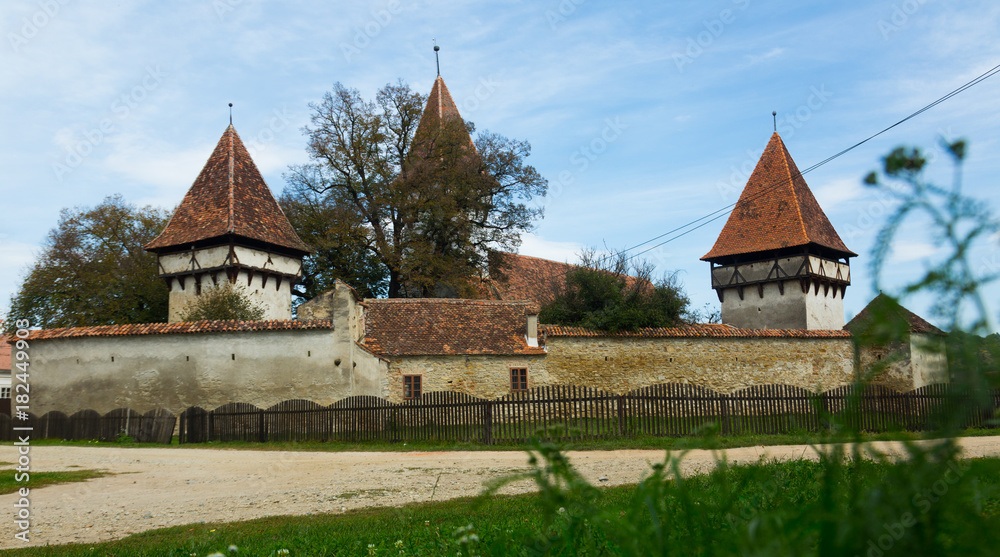 Church Fortification in Cincsor is landmark of Transilvania