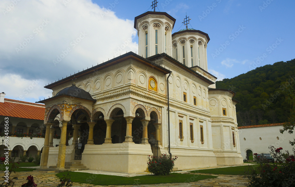 Monastery Horezu in romanian city