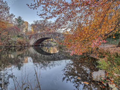 Gapstow bridge Central Park, New York City