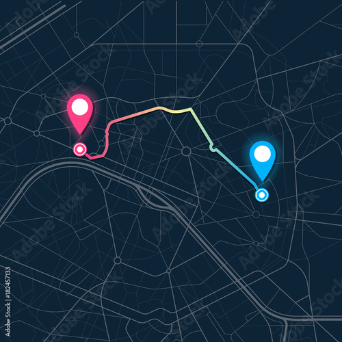 city map navigation