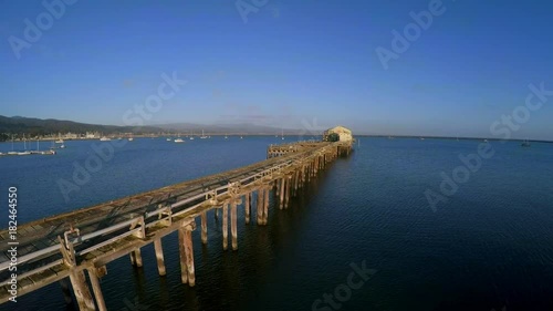 Romeo's Pier aerial, Half Moon Bay