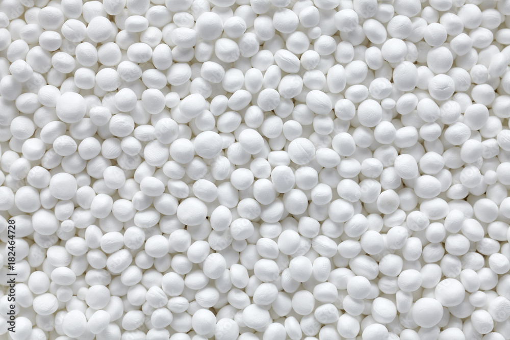 Styrofoam balls creating abstract texture or background Styrofoam balls creating abstract texture or background