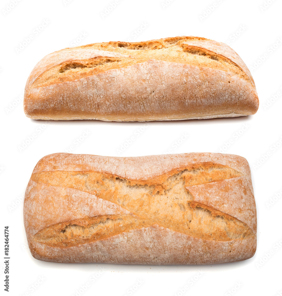 Fresh bread isolated Fresh bread isolated