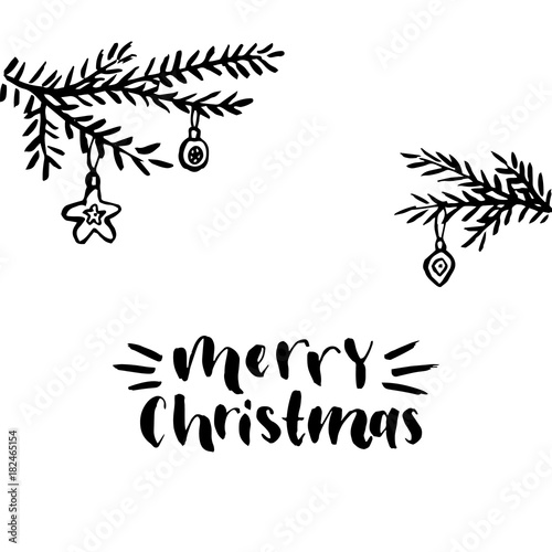 Merry christmas card