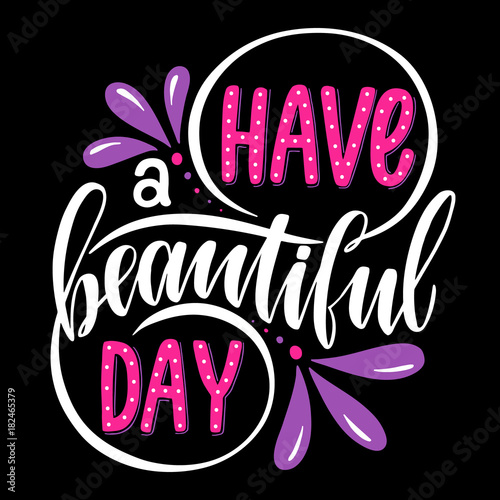 Have a beautiful day.