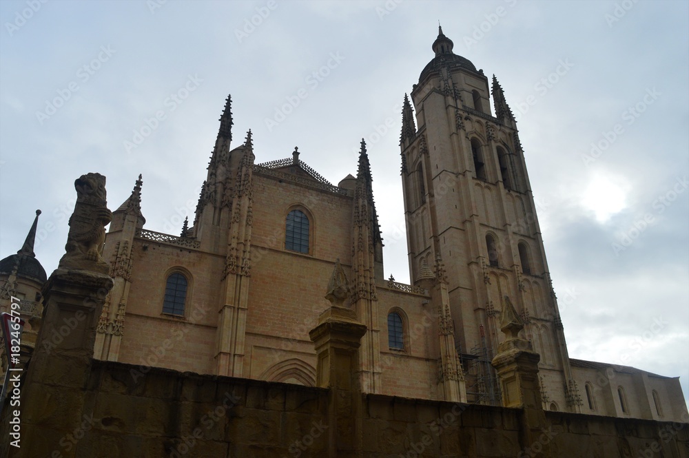 Fototapeta premium Viaje a la Ciudad de Segovia España