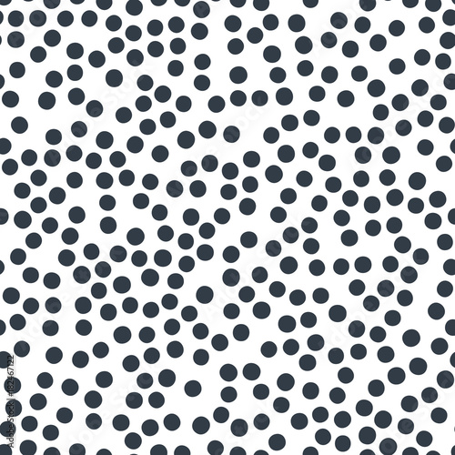 Abstract seamless pattern with dots. Halftone vector background