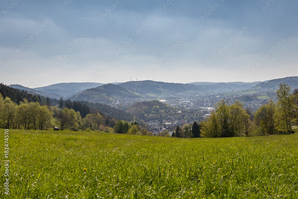 Obraz premium Plettenberg im Frühling