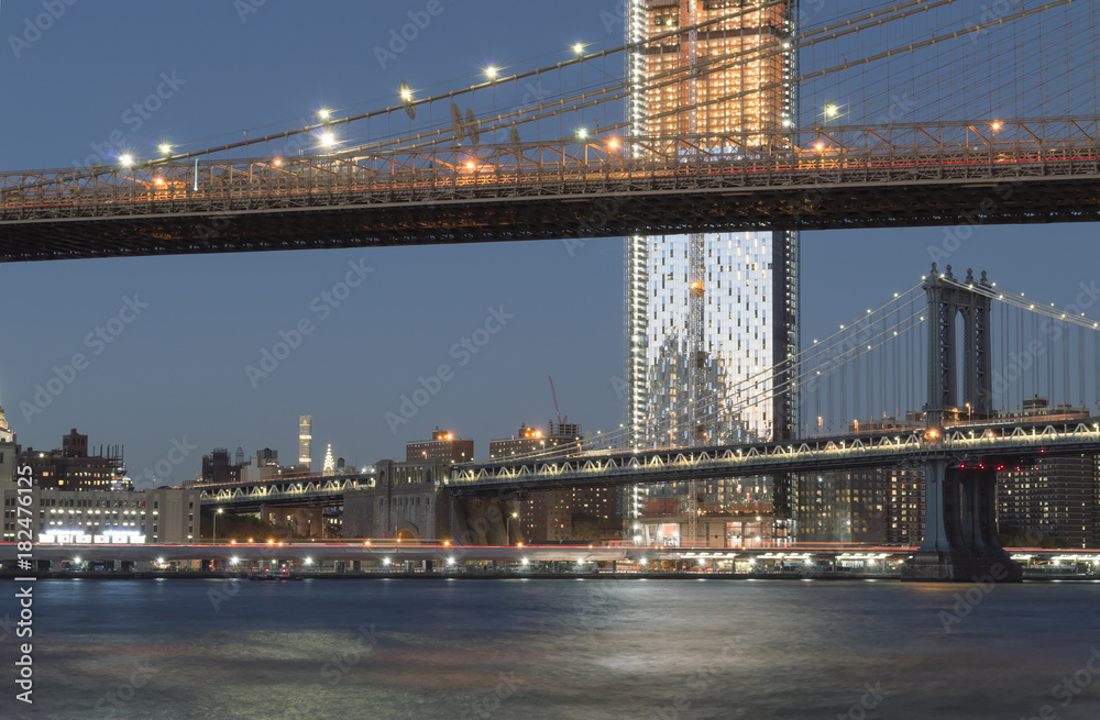 Fototapeta premium Two bridges.