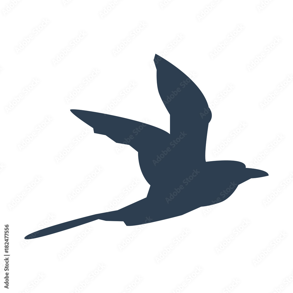 Flying bird icon Flying bird icon