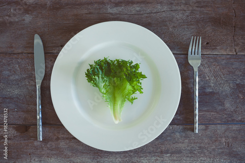 Salad On A Plate