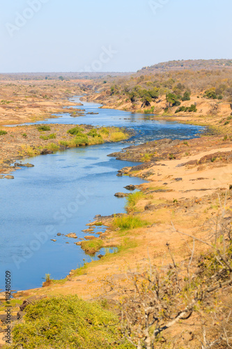 Olifants River panorama from Satara camp viewpoint, Kruger National Park