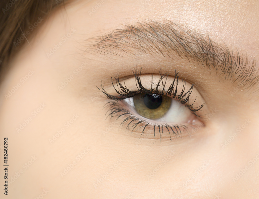 Obraz premium eye macro shot