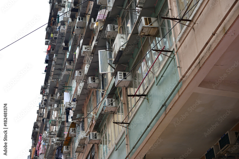 old apartment in Hong Kong