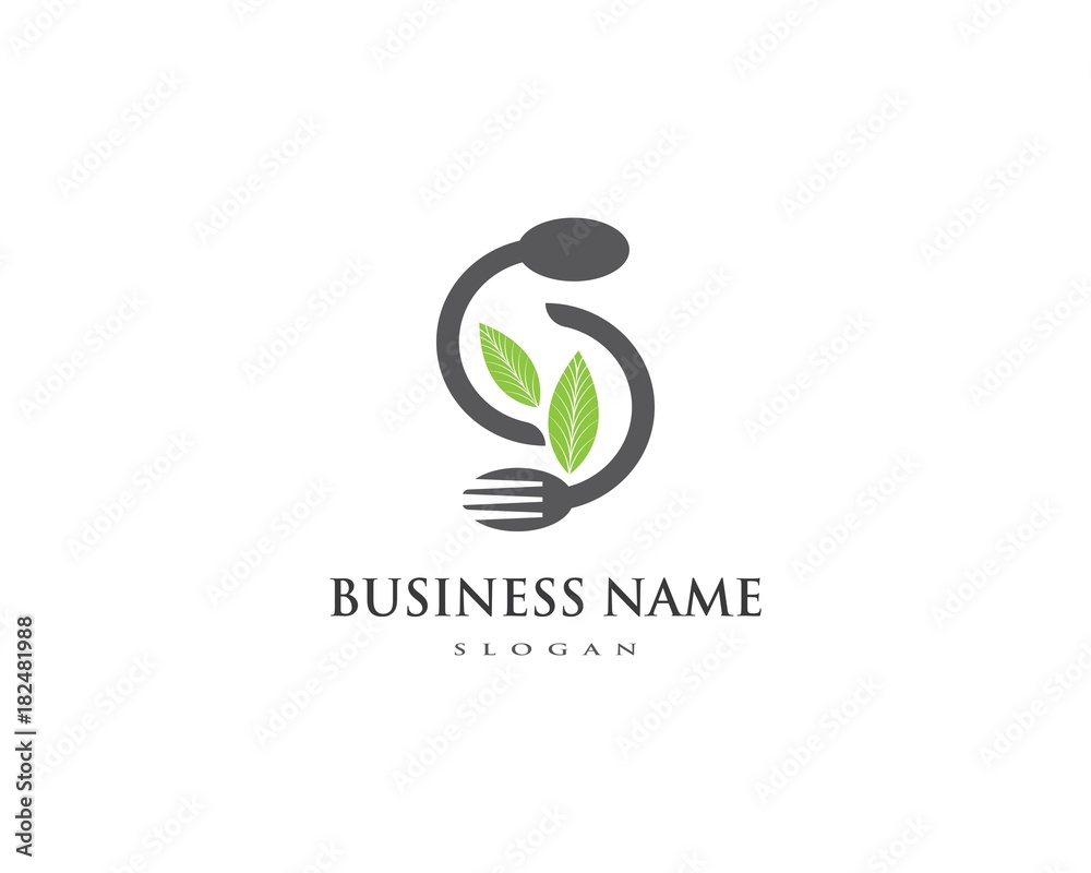 fork and spoon icon vector