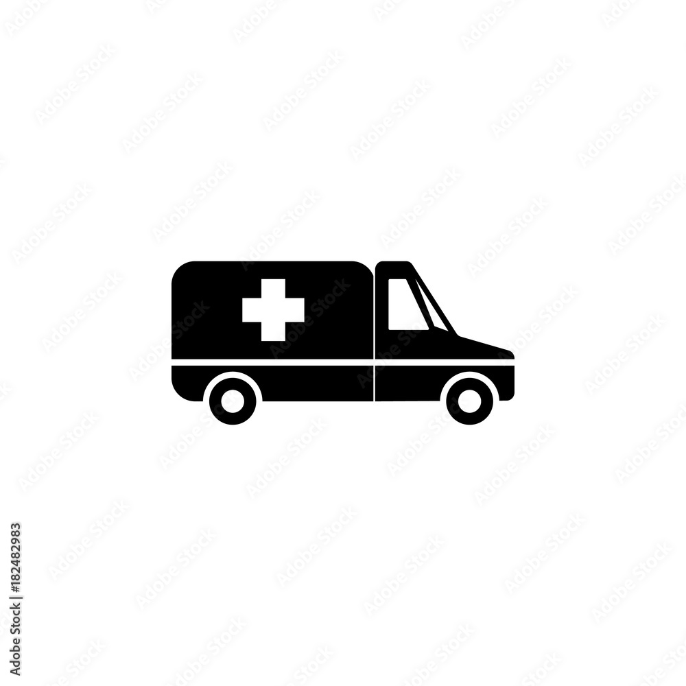 Fototapeta premium ambulance icon. Doctor element icon. Premium quality graphic design. Signs, outline symbols collection icon for websites, web design, mobile app, info graphics