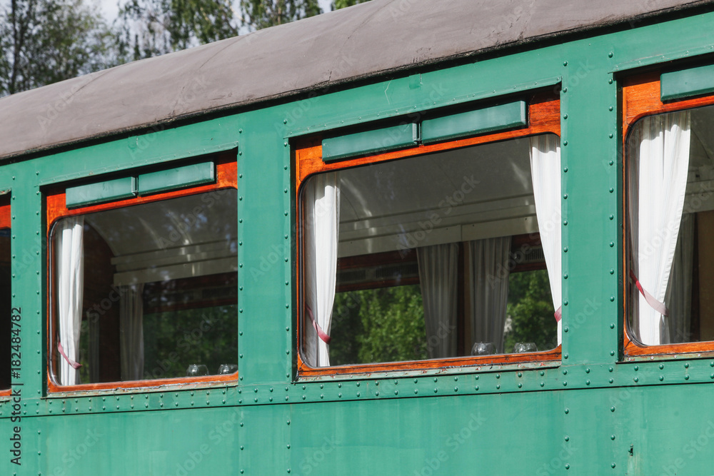 Fototapeta premium Old train detail