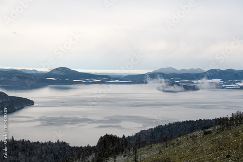 美幌峠から観る屈斜路湖