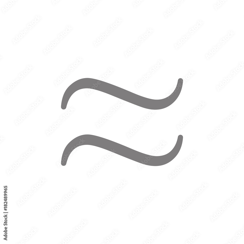 approximately equal symbol icon. Web element. Premium quality graphic design. Signs symbols collection, simple icon for websites, web design, mobile app, info graphics approximately equal symbol icon. Web element. Premium quality graphic design. Signs symbols collection, simple icon for websites, web design, mobile app, info graphics